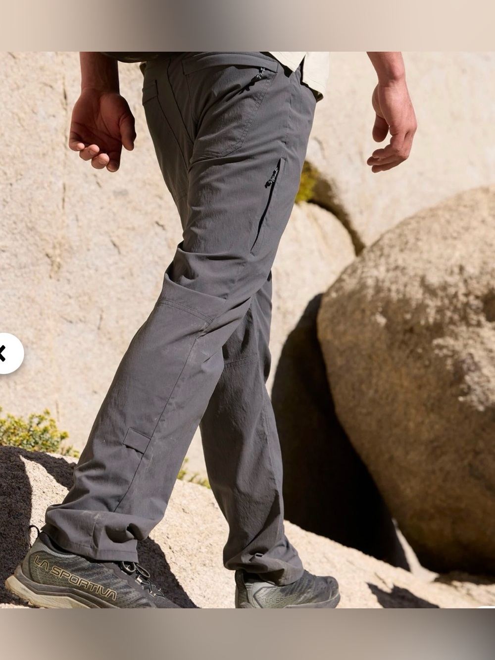 Patagonia Men’s Hiking Trail Pants Sz 36
